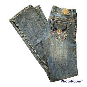 Tin Haul Embroidered Unique Jeans